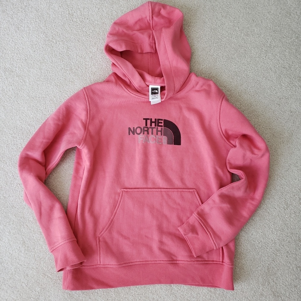 NWOT North Face Girls Sweatshirt Hoodie Size Large